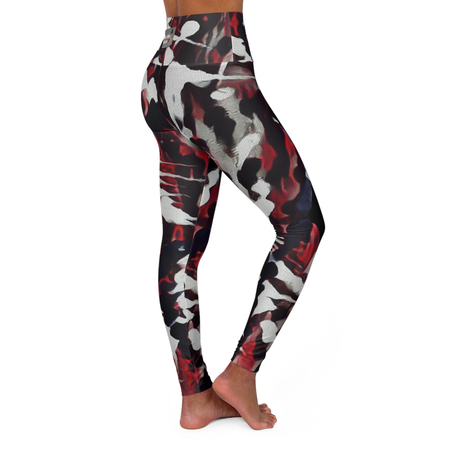 Give Me Grace Fire Bomb High Waisted Yoga Leggings