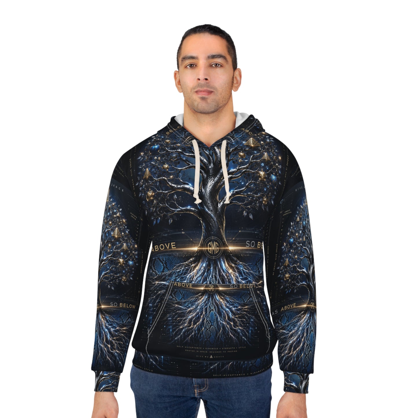 Snakeskin Tree Hoodie | Streetwear, Stylish Graphic Pullover