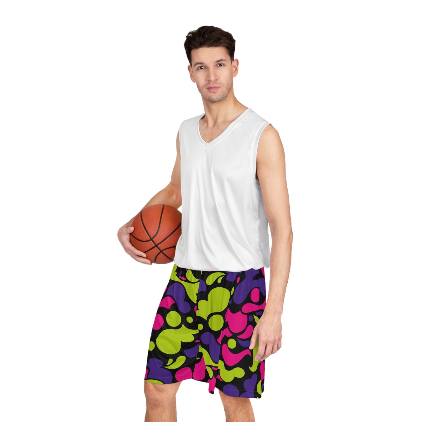 Coney Island Anime Colors Basketball Shorts