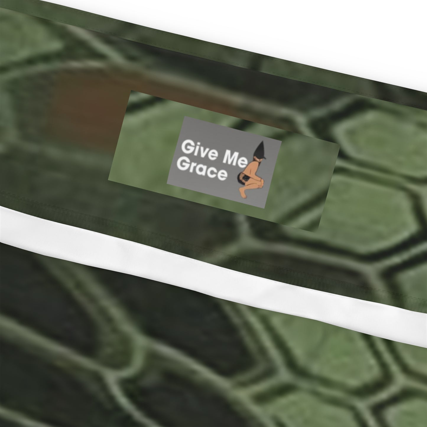 Plus size Give Me Grace Signature Print Green - Plus Size Up to 6X