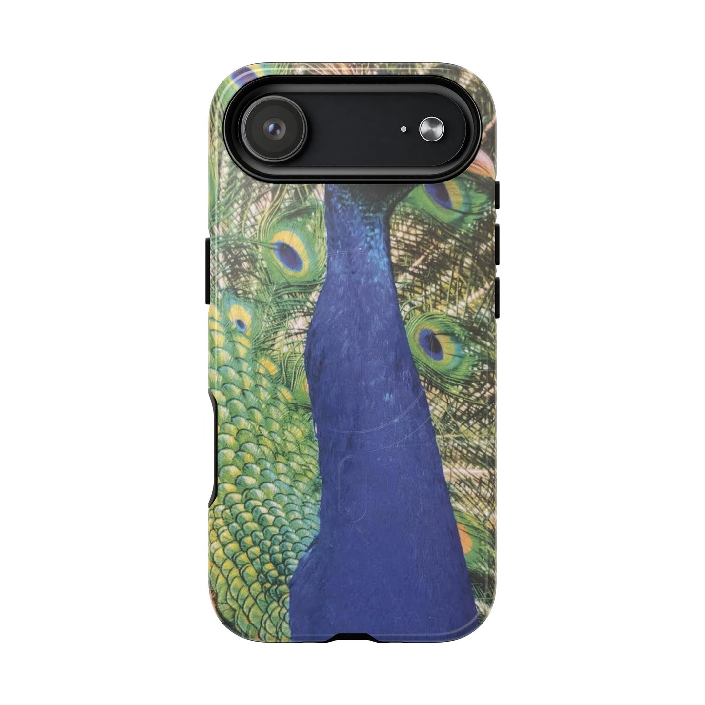 Magnetic Tough 2 Layer Phone Case — Peacock Skin Protective Cover