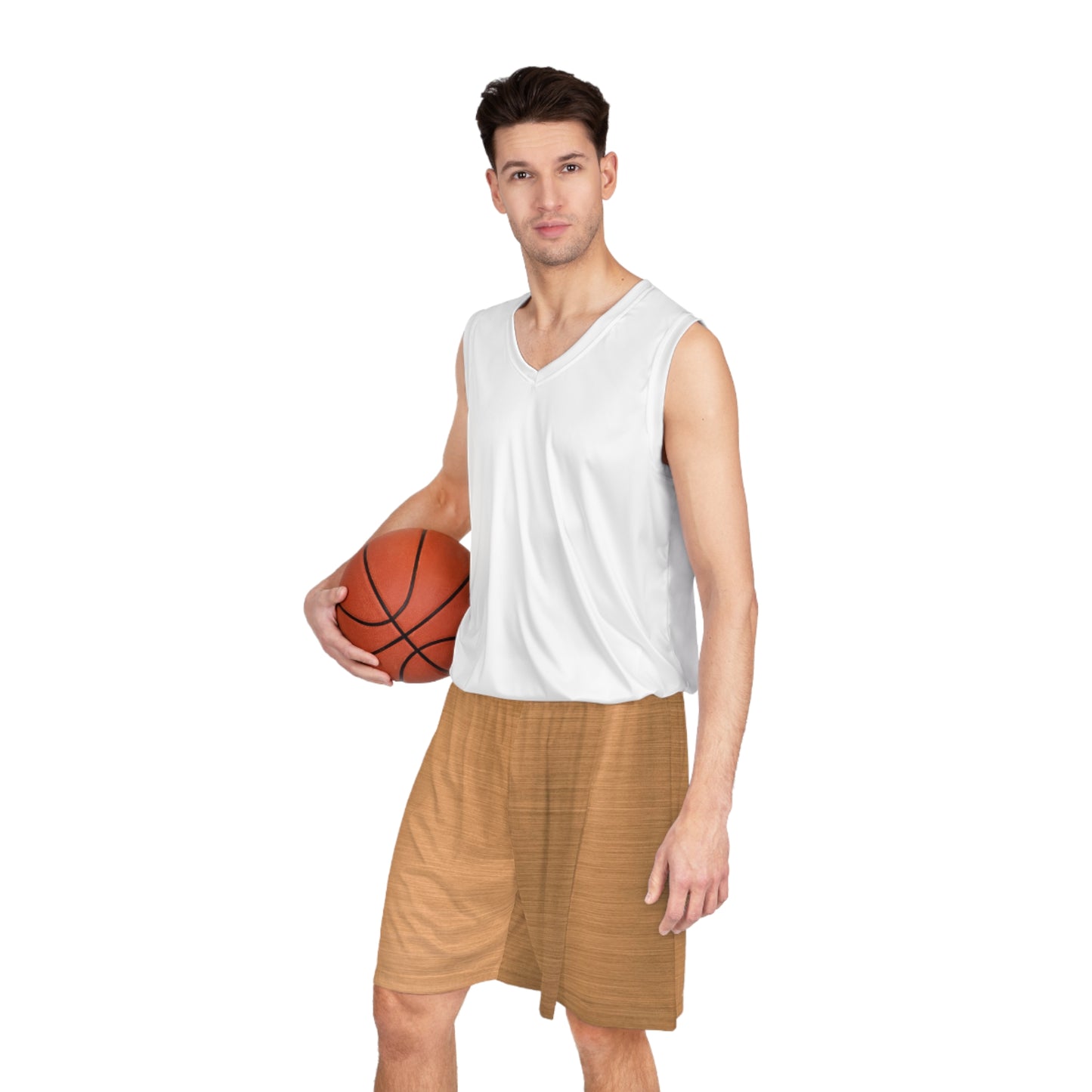 Solid Gold Basketball Shorts