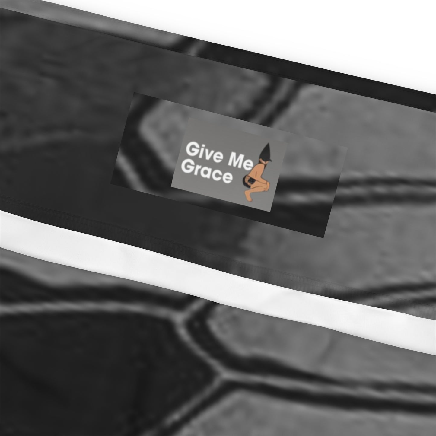 Great Quality Stylish Leggings - Give Me Grace Signature Black Camo Flower Print - Plus Size Up to 5X