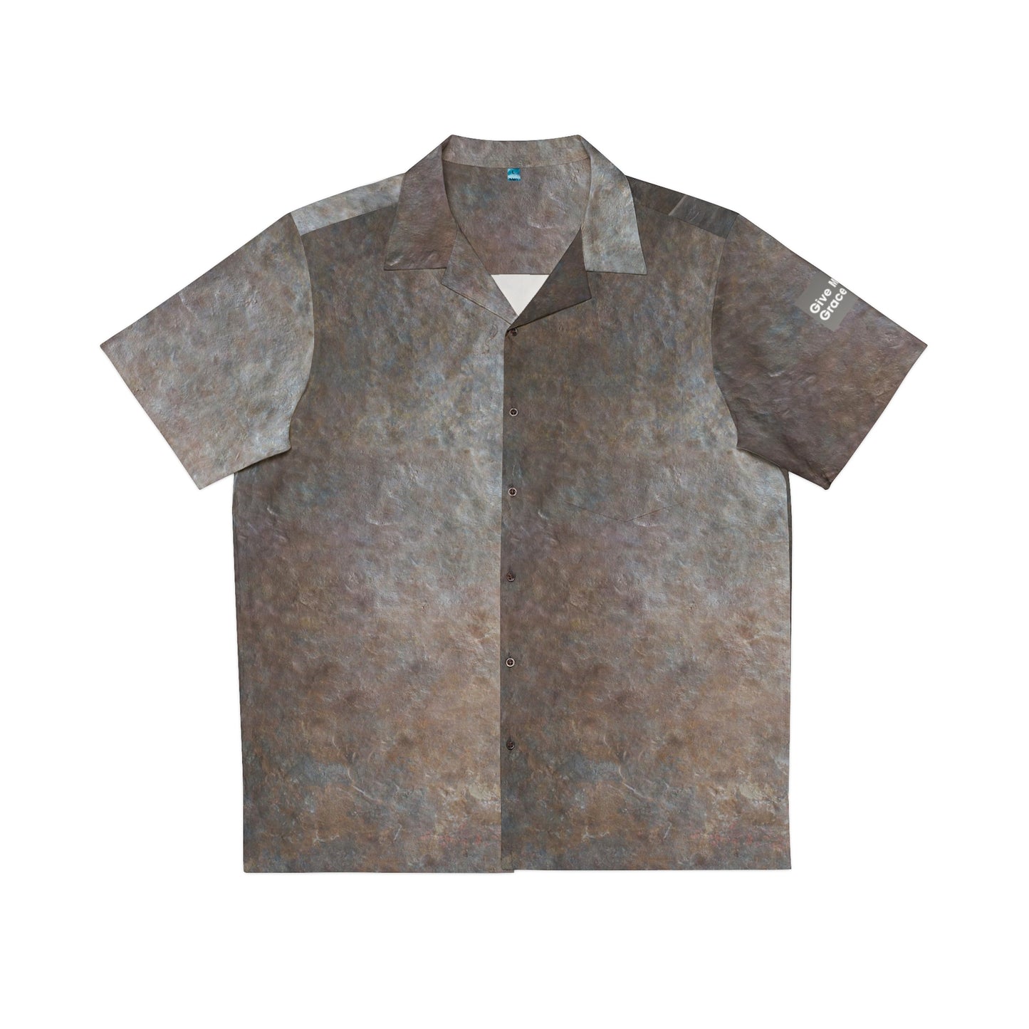 Give Me Grace's SLATE Button-Up Boxy Shirt