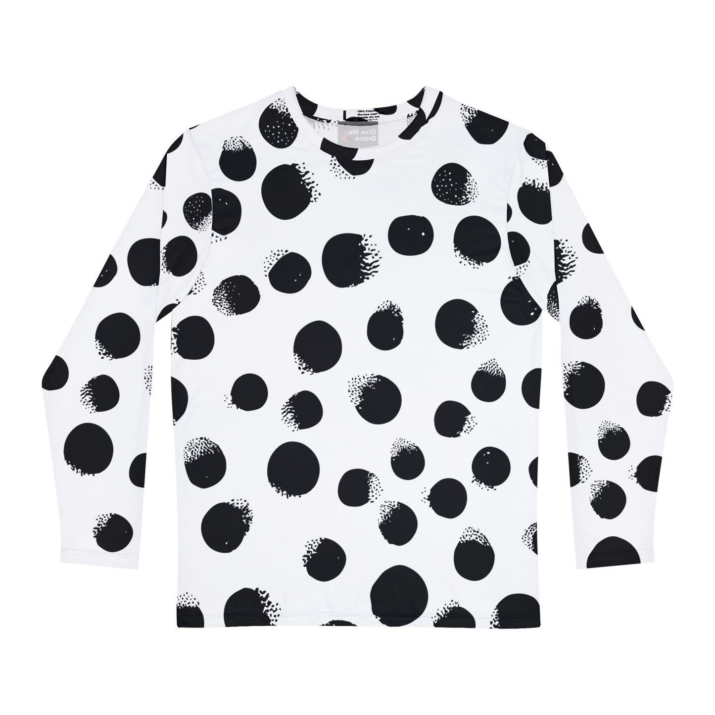 Long Sleeve Shirt Polka Dot Design