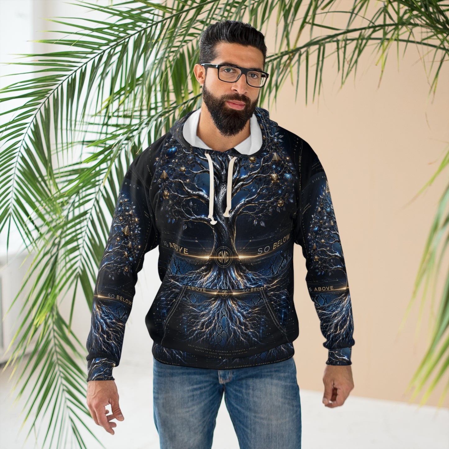 Snakeskin Tree Hoodie | Streetwear, Stylish Graphic Pullover