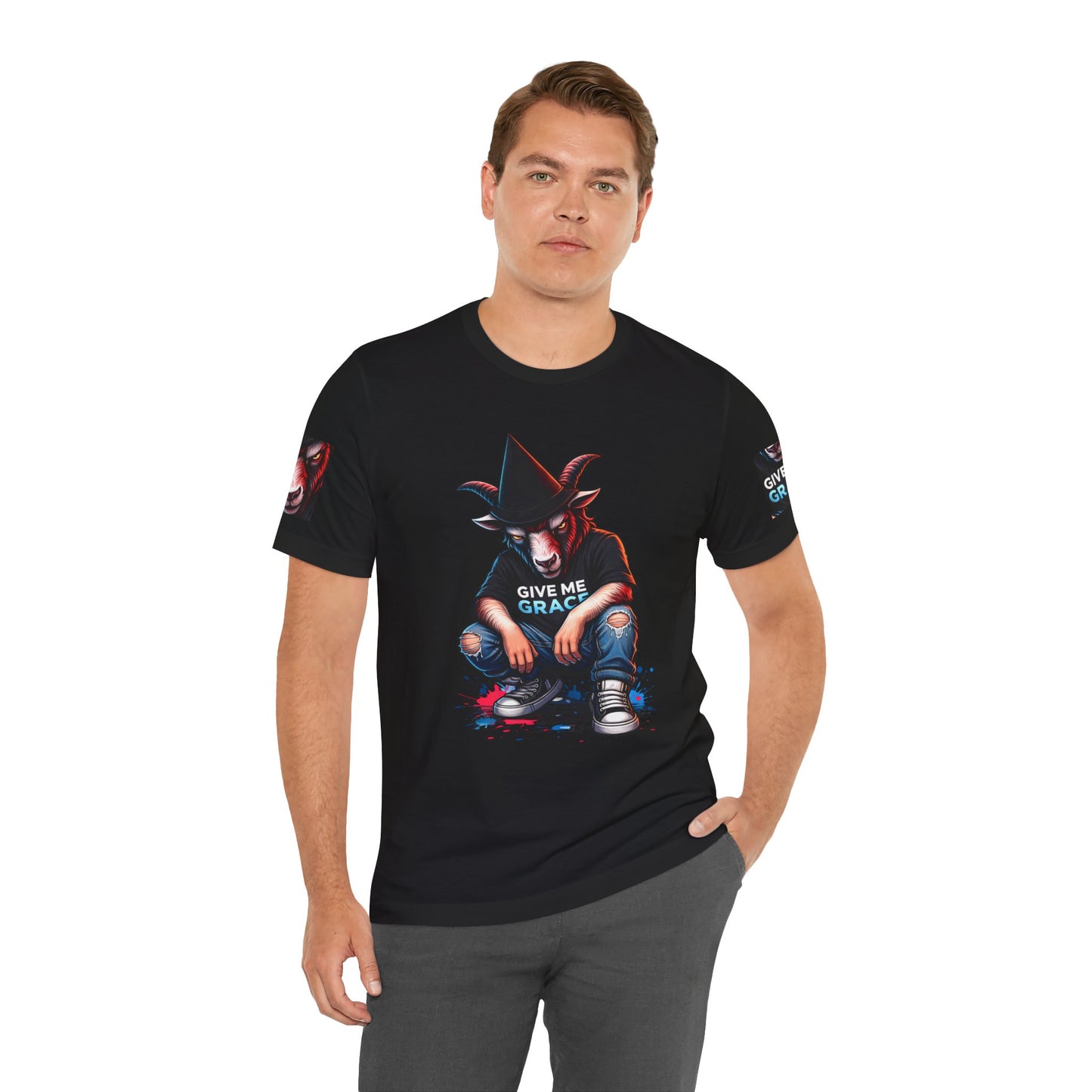 Give Me Grace Goat Collection Tee | Trendy Graphic