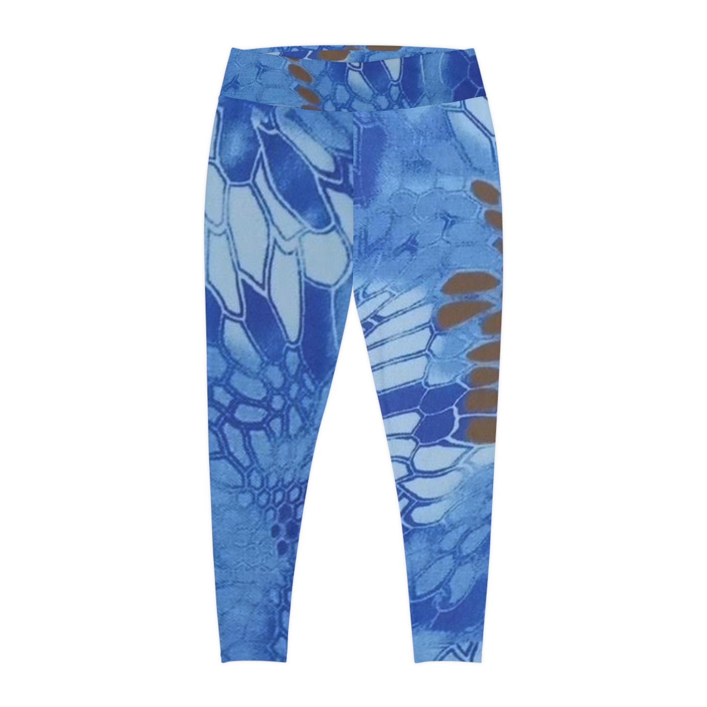 Plus size Give Me Grace Signature Print Blue - Plus Size Up to 6X