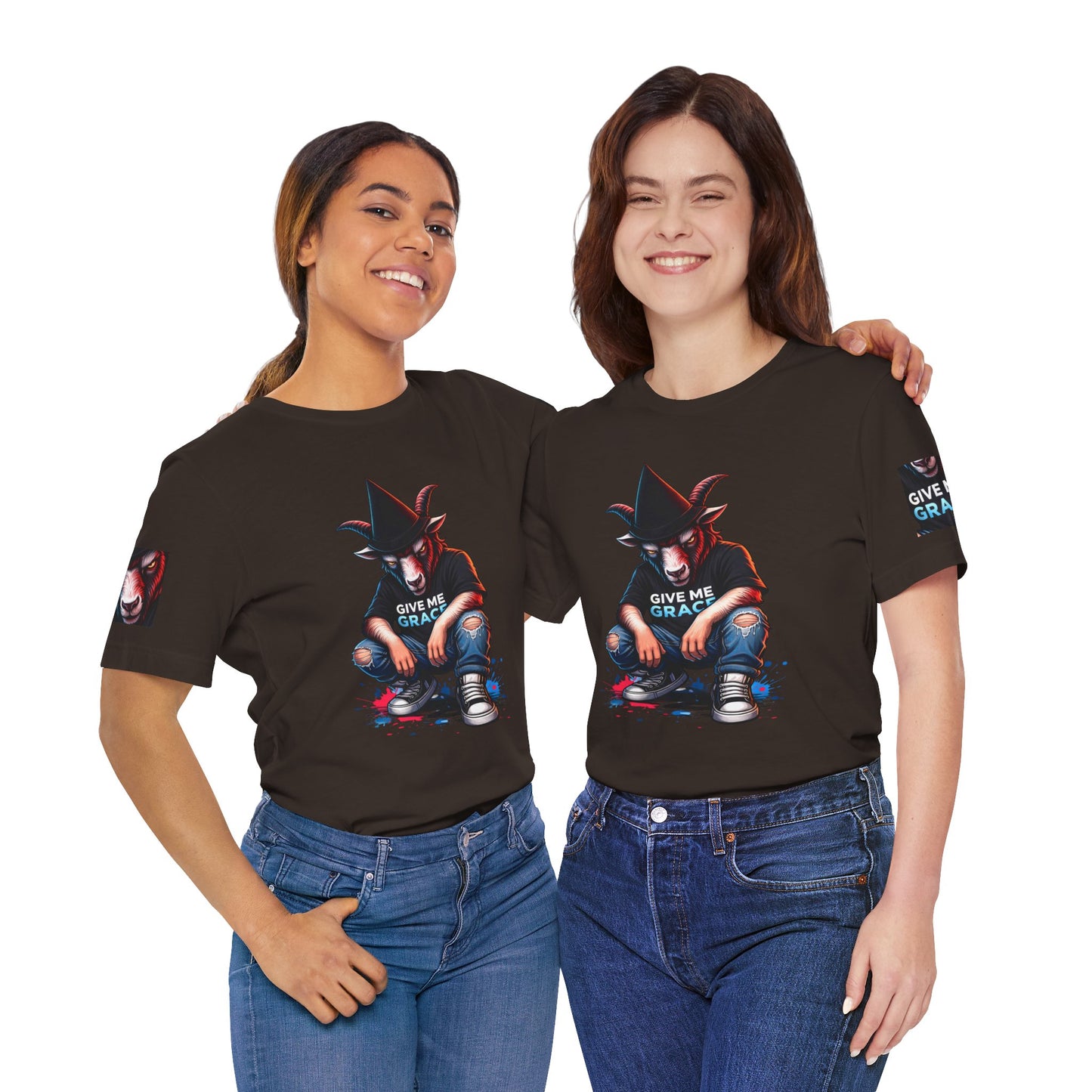 Give Me Grace Goat Collection Tee | Trendy Graphic