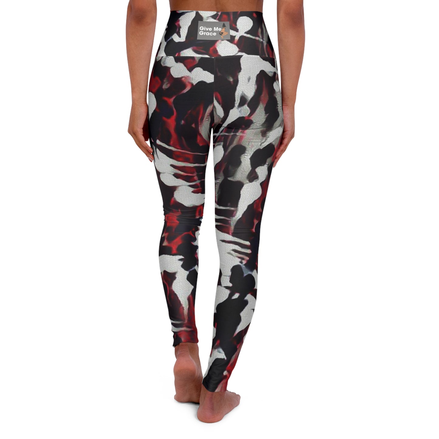Give Me Grace Fire Bomb High Waisted Yoga Leggings