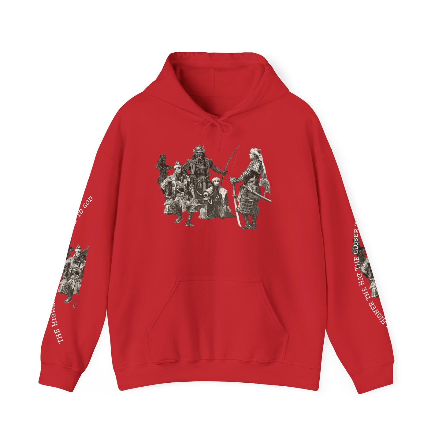 Samurai Warrior Native Hoodie | Tribal Warrior Artwork