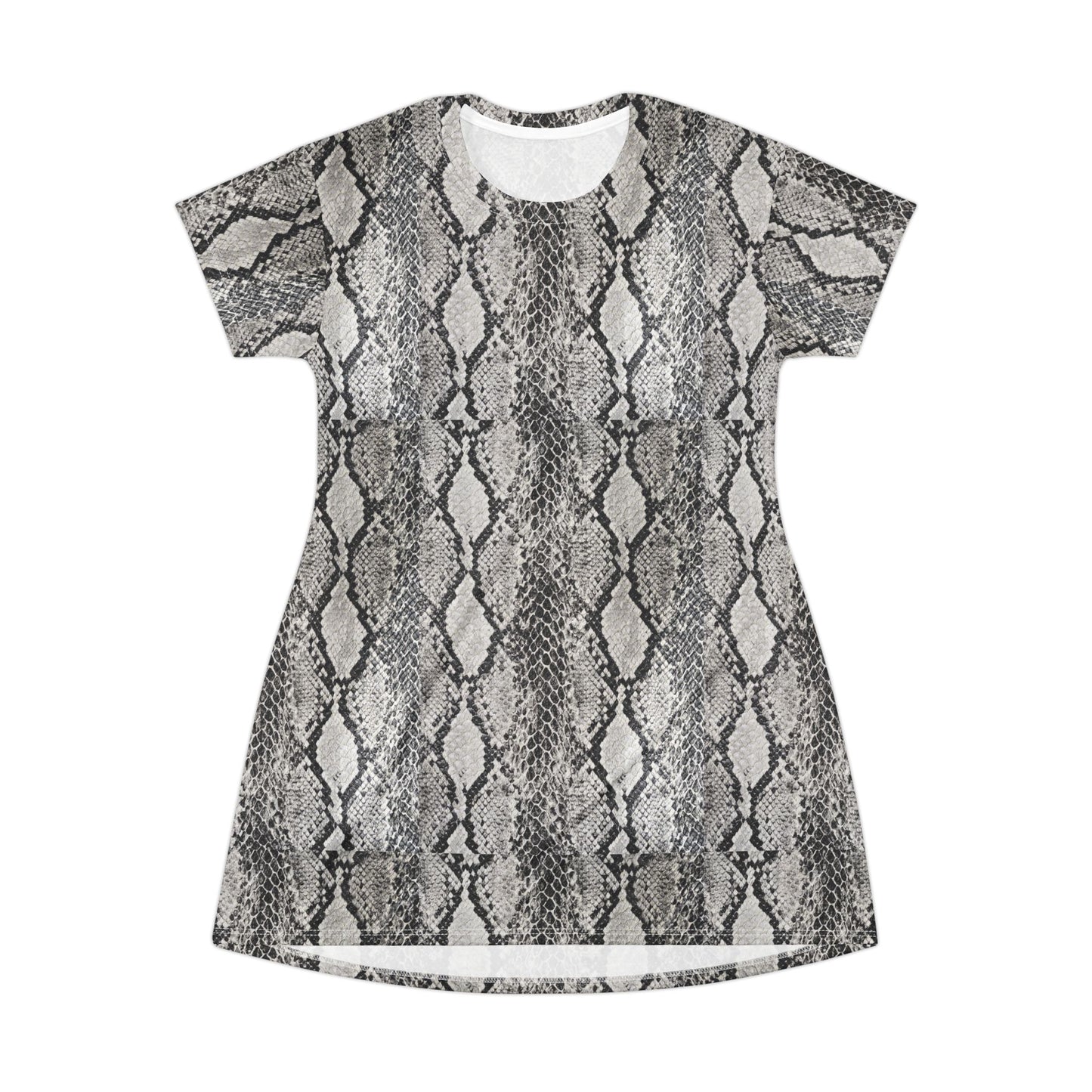 Give Me Grace Snakeskin signature Print Babydoll Dress — Classic Timeless Showstopper