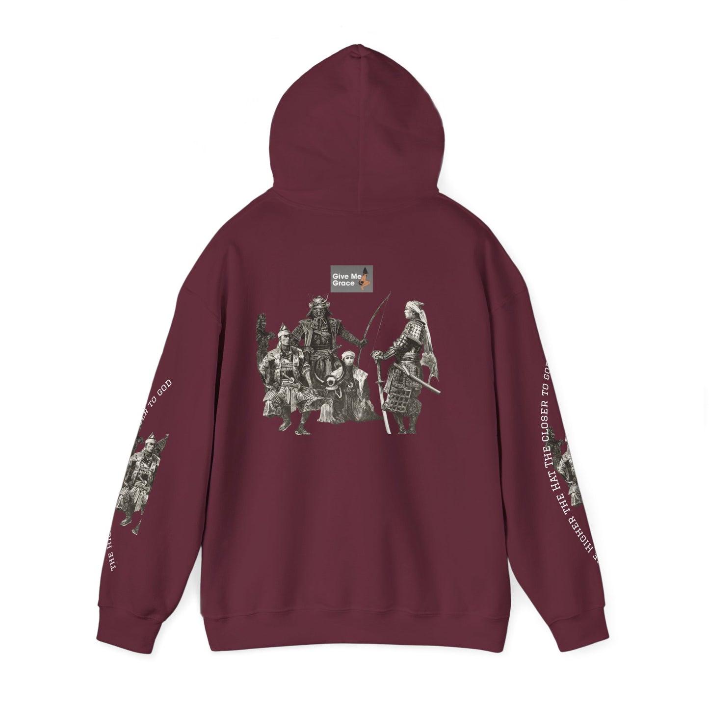 Samurai Warrior Native Hoodie | Tribal Warrior Artwork