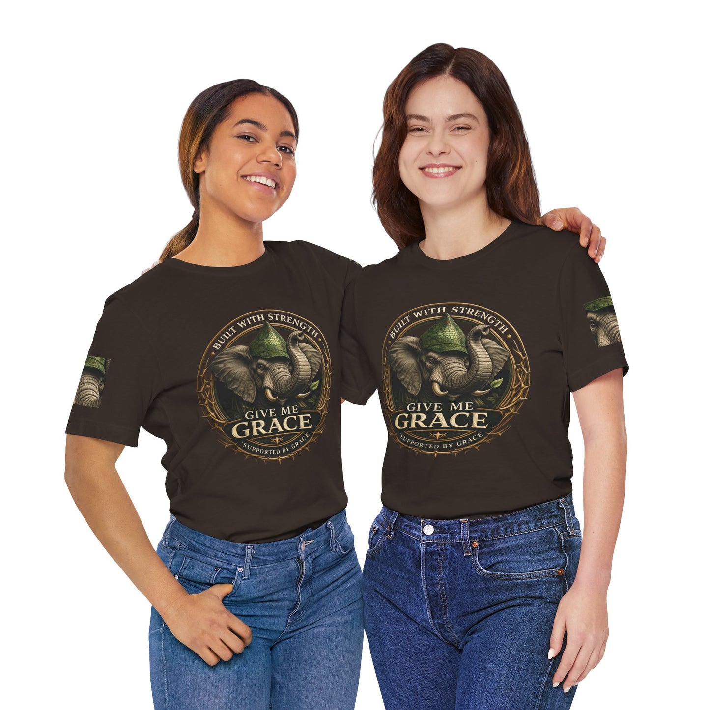 Give Me Grace Elephant Collection Tee | Trendy Graphic
