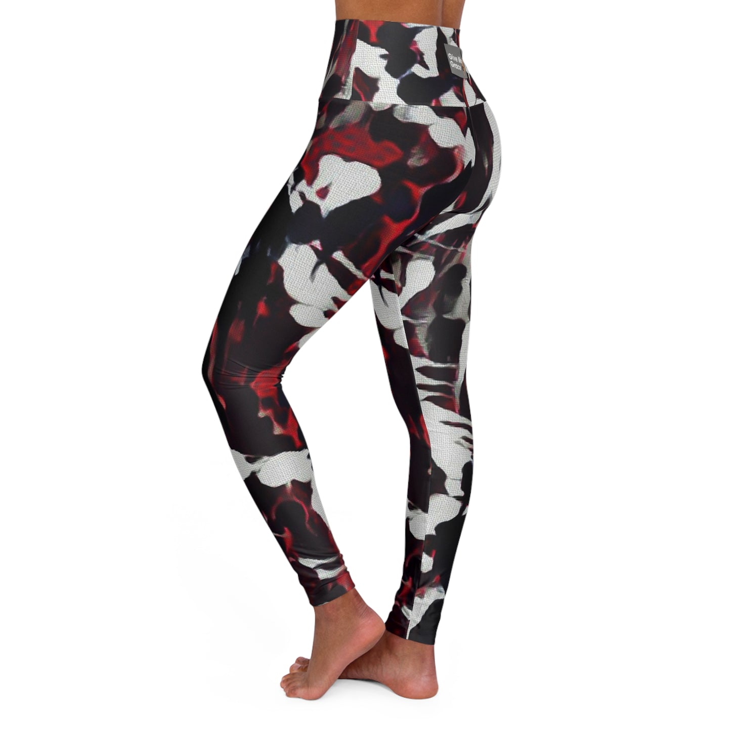 Give Me Grace Fire Bomb High Waisted Yoga Leggings