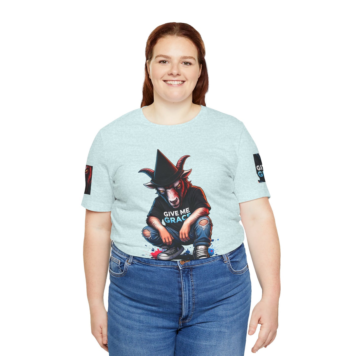 Give Me Grace Goat Collection Tee | Trendy Graphic