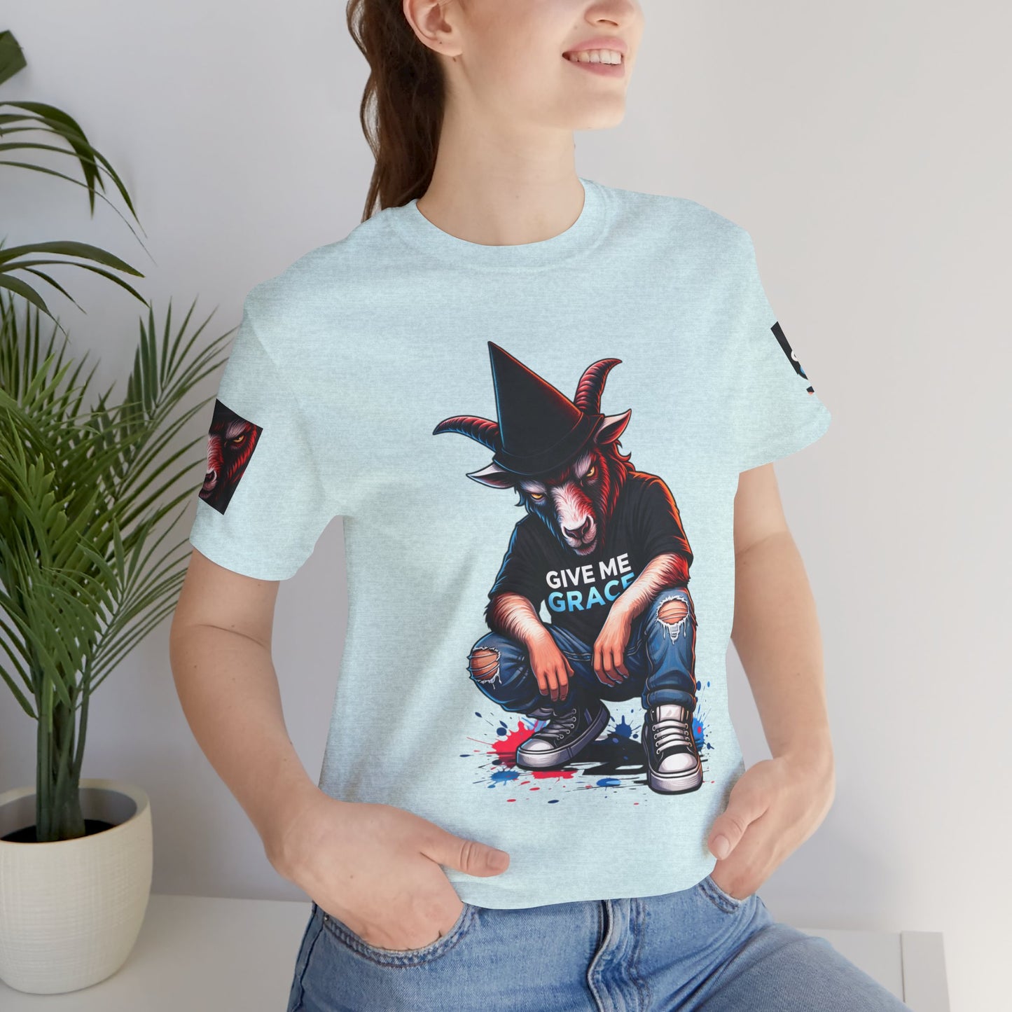 Give Me Grace Goat Collection Tee | Trendy Graphic