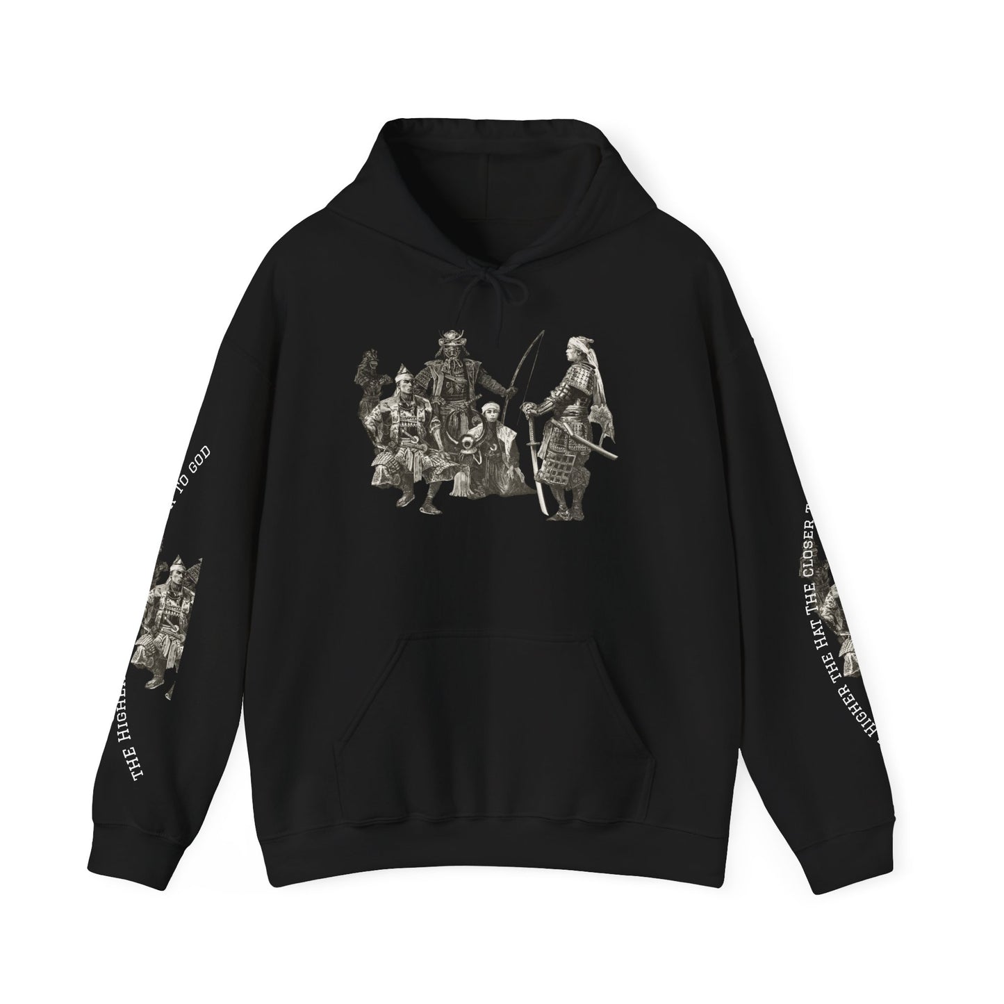 Samurai Warrior Native Hoodie | Tribal Warrior Artwork
