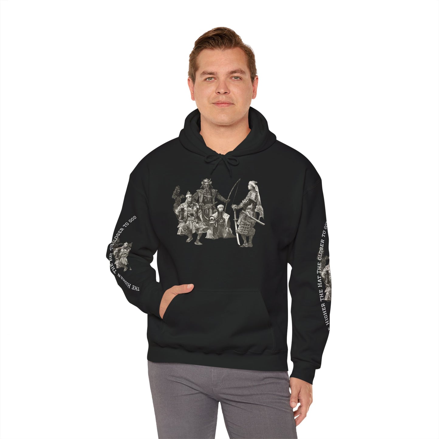 Samurai Warrior Native Hoodie | Tribal Warrior Artwork