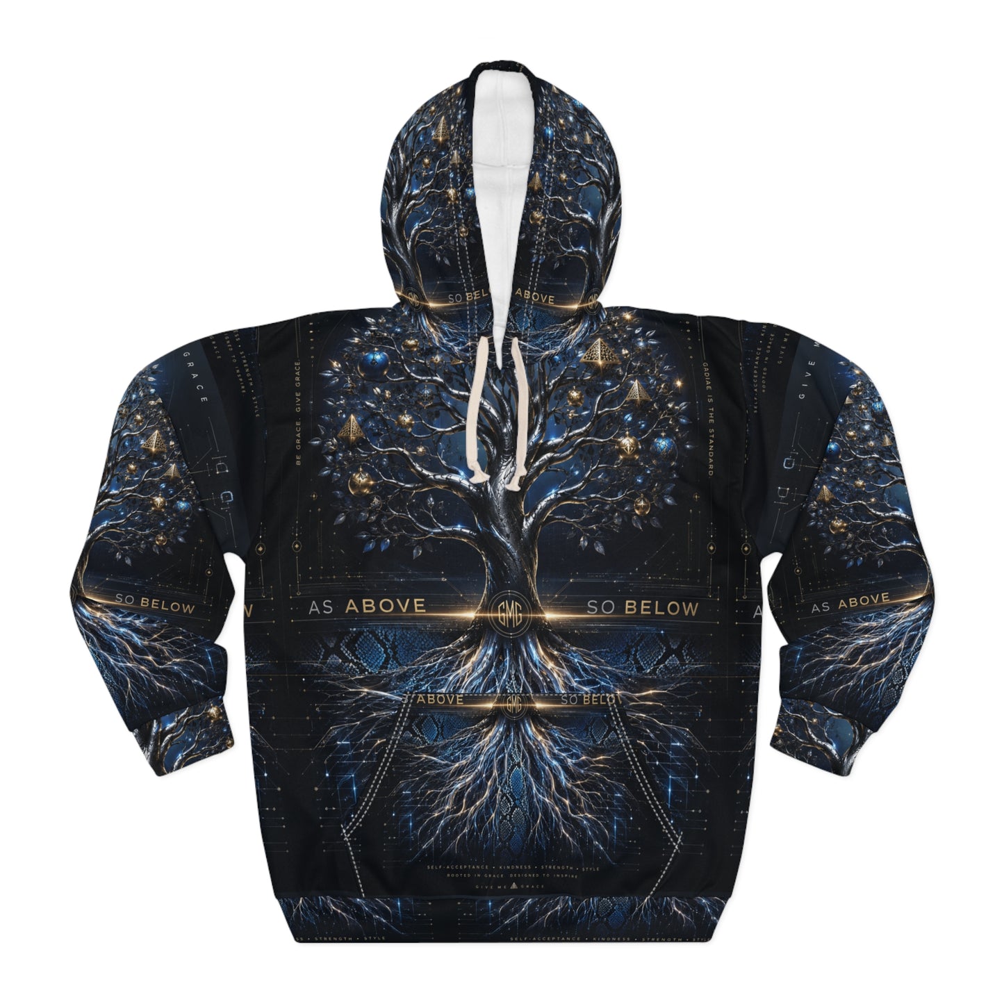 Snakeskin Tree Hoodie | Streetwear, Stylish Graphic Pullover