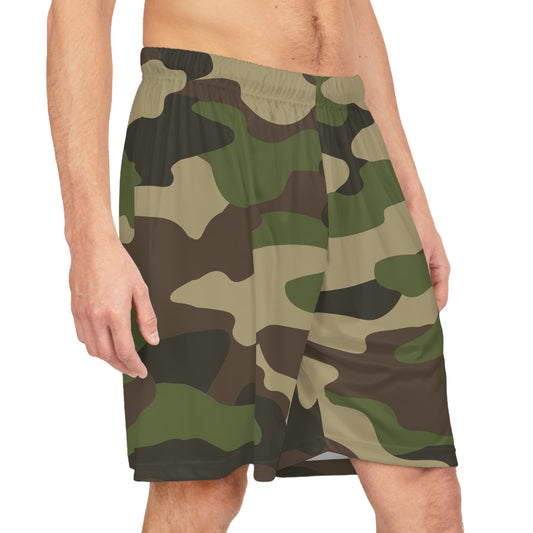 Camo Basketball Shorts  | All-Over Print, Urban Athletic Streetwear