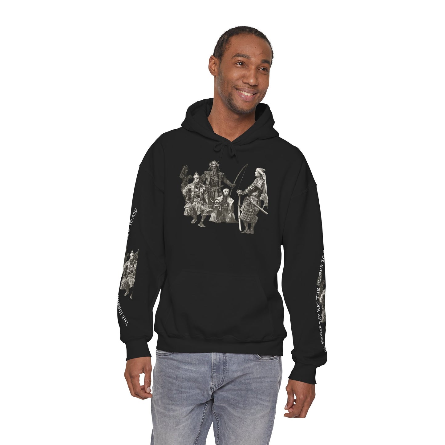 Samurai Warrior Native Hoodie | Tribal Warrior Artwork