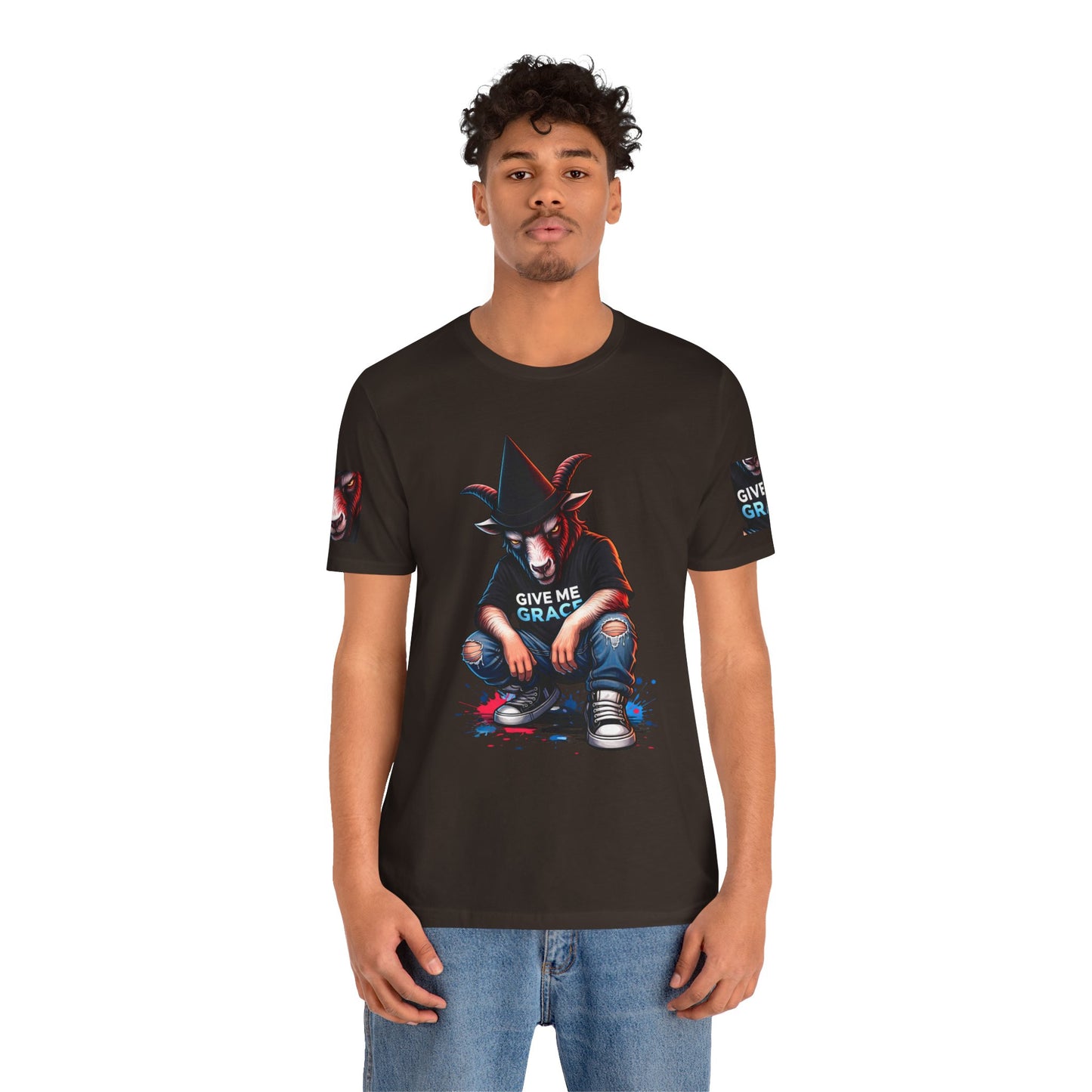Give Me Grace Goat Collection Tee | Trendy Graphic