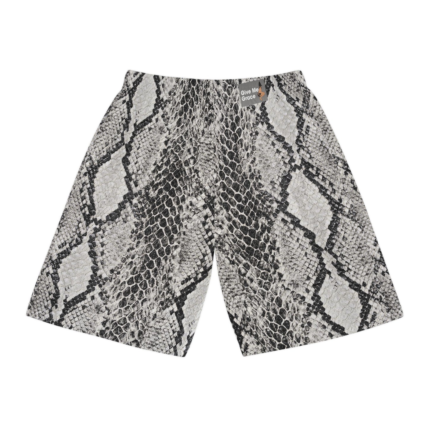 Snakeskin Basketball Shorts | Allover Print Athletic Streetwear