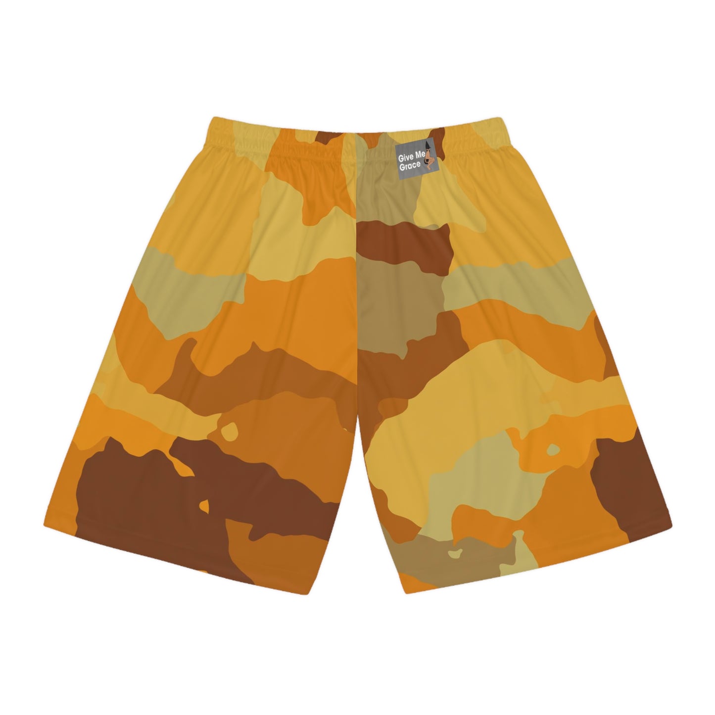 Gold Camo Basketball Shorts | Night Out Gym