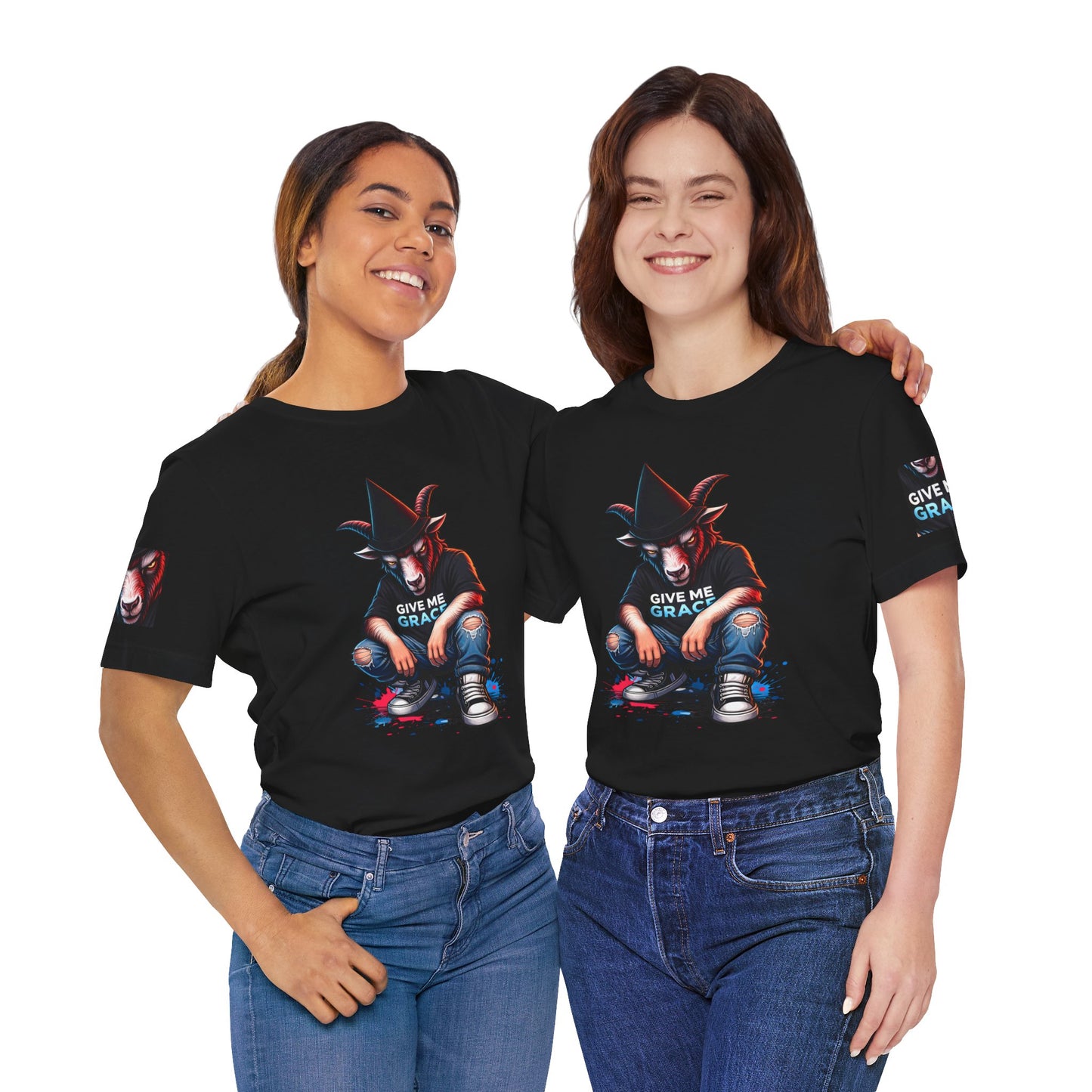 Give Me Grace Goat Collection Tee | Trendy Graphic