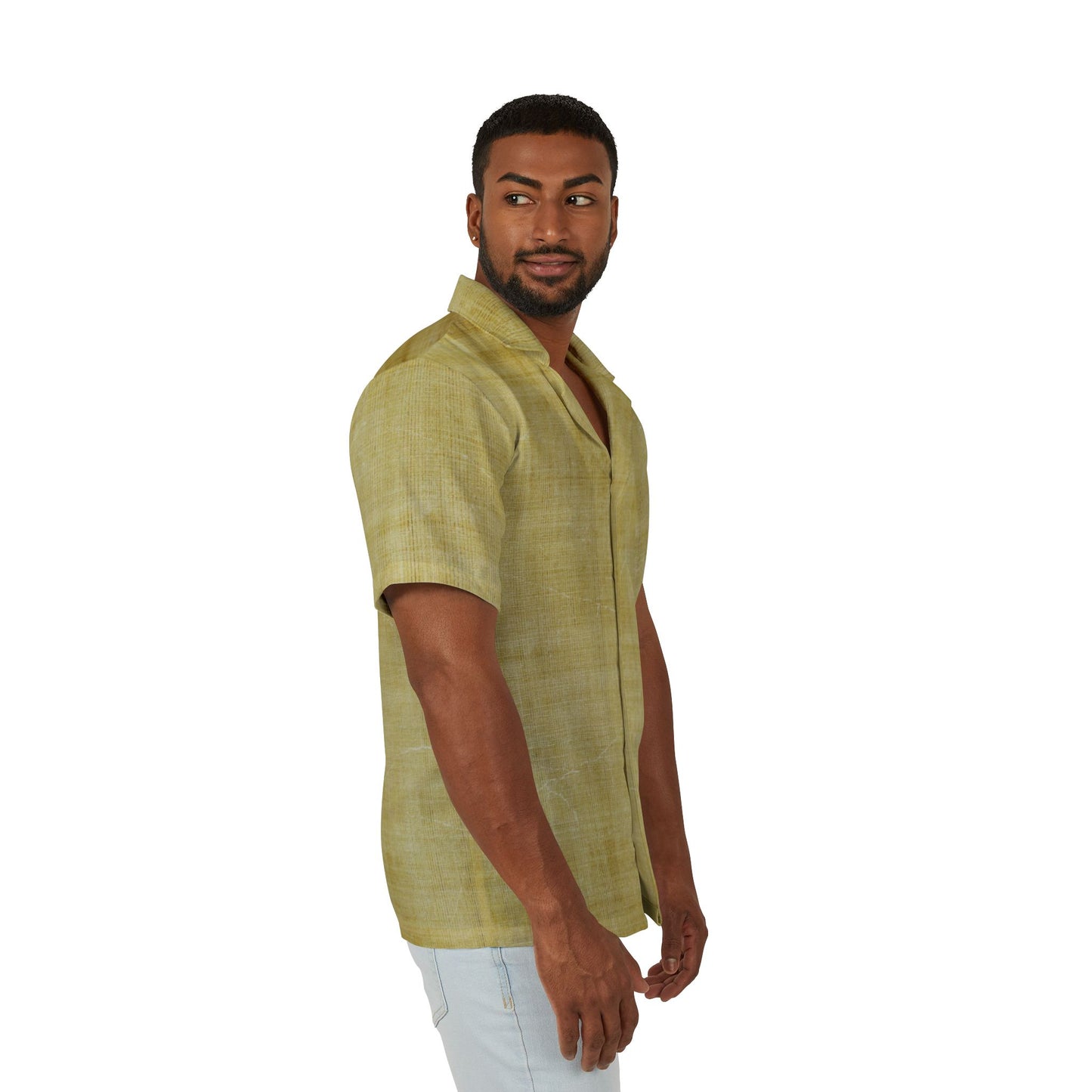 Copy of Solid Gold Polo Shirt | Metallic Gold Polo