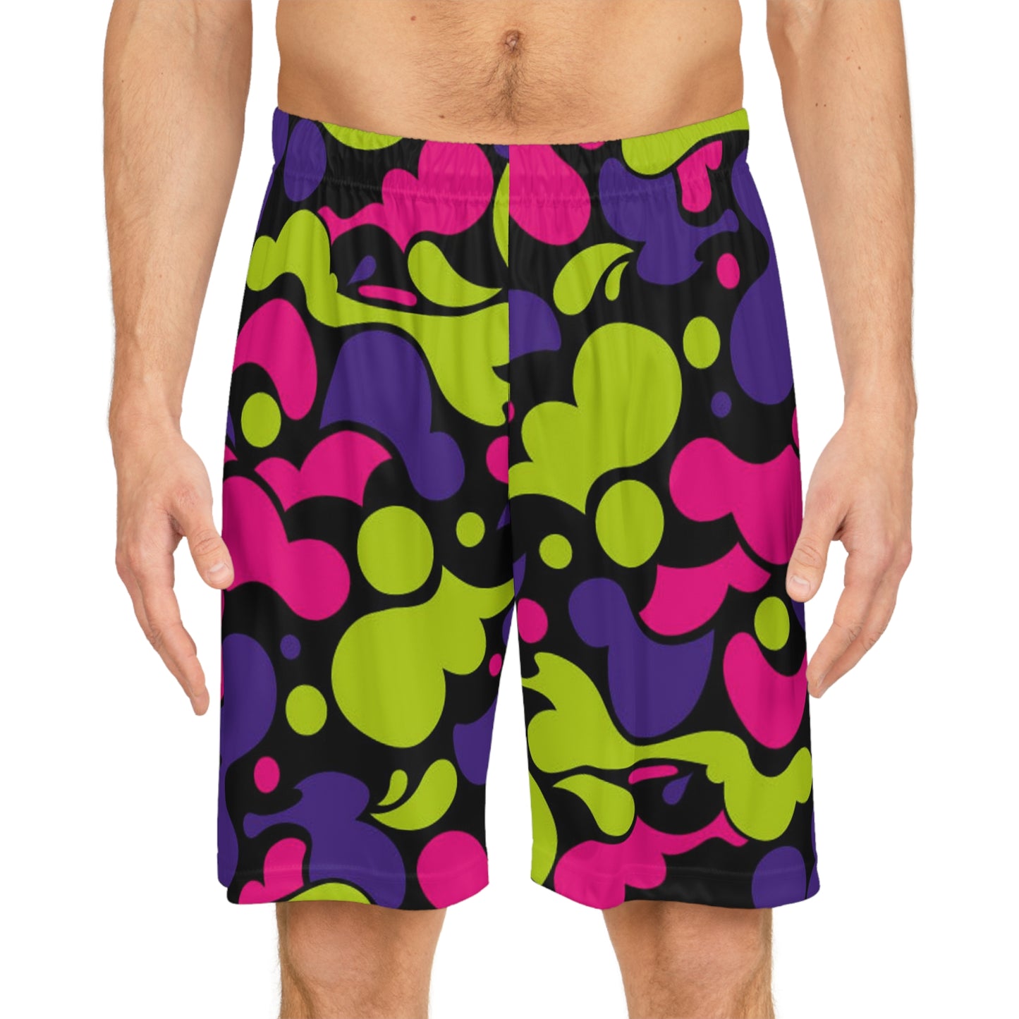 Coney Island Anime Colors Basketball Shorts