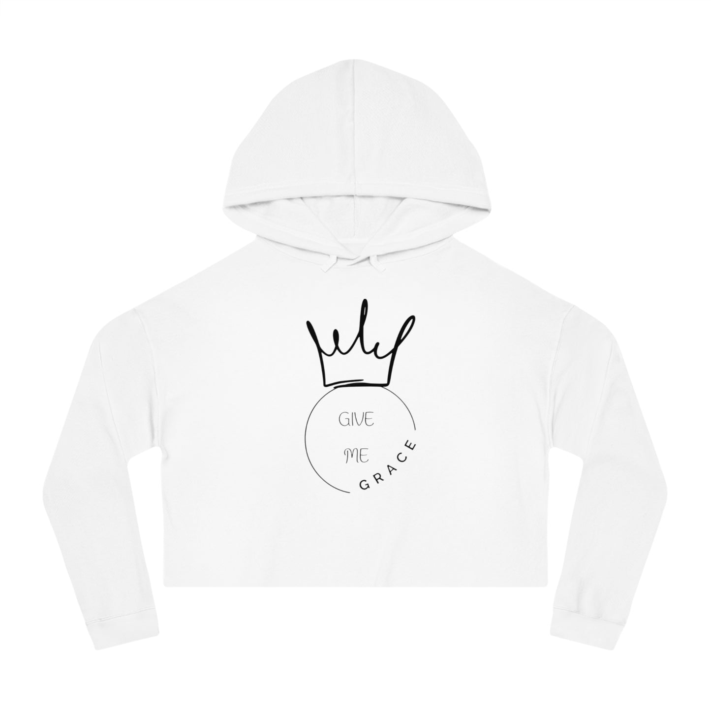 Give Me Grace Unisex Cropped Hoodie