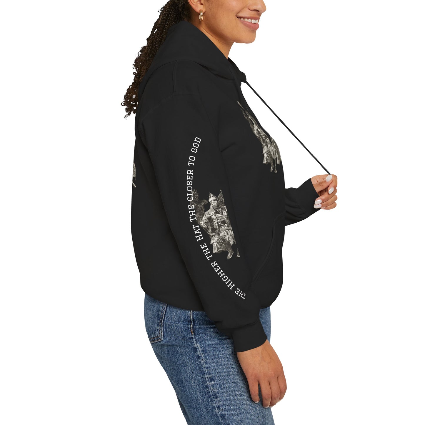 Samurai Warrior Native Hoodie | Tribal Warrior Artwork