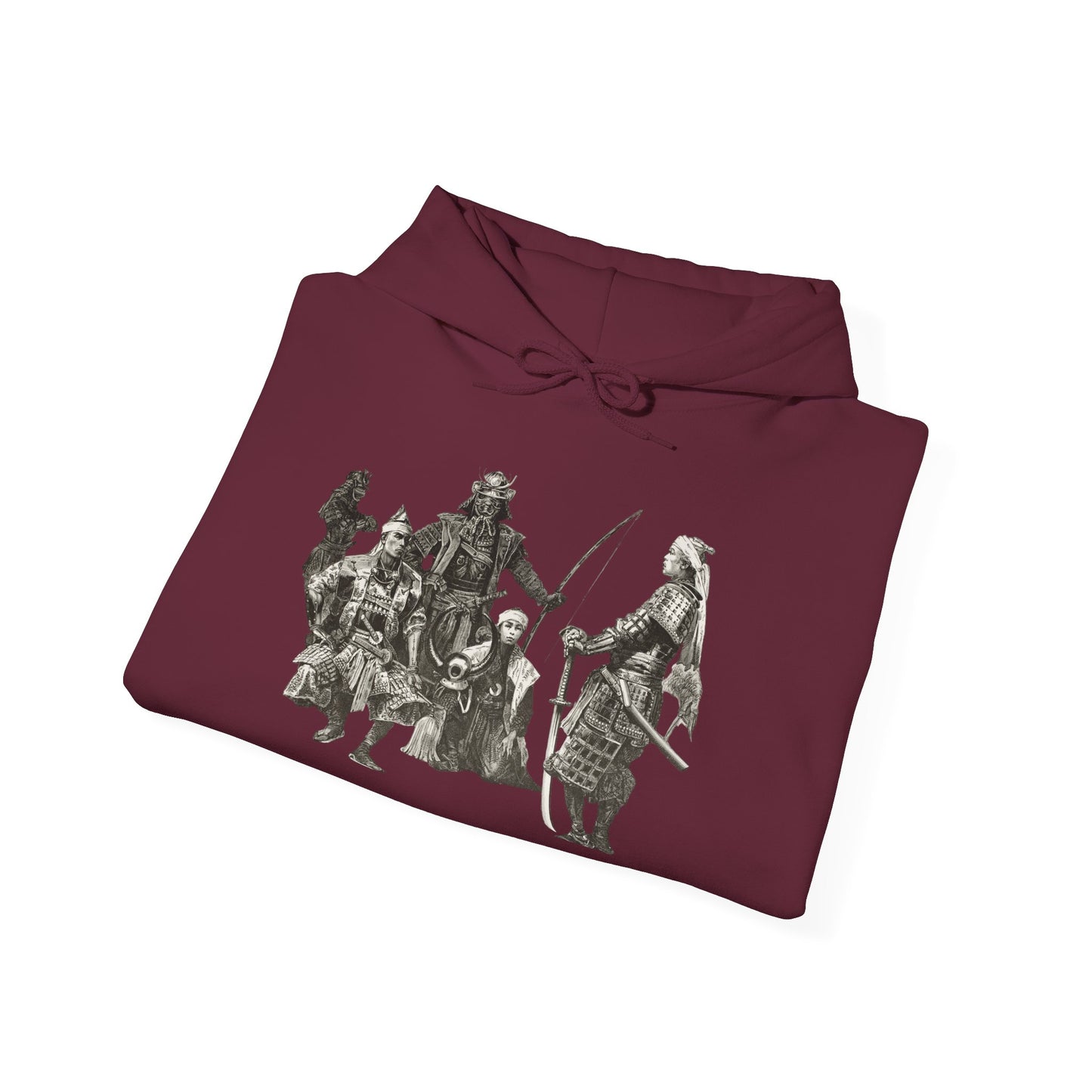 Samurai Warrior Native Hoodie | Tribal Warrior Artwork