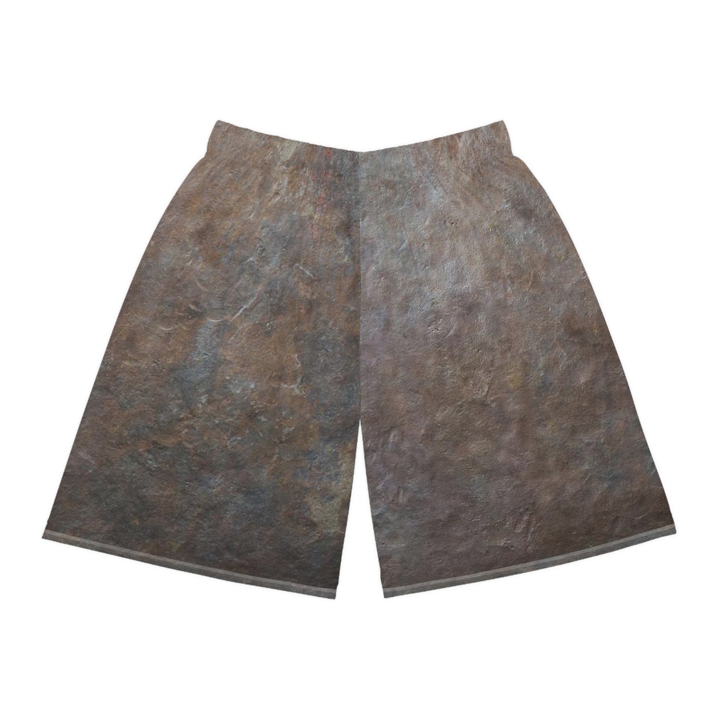 Clean Slate Basketball Shorts — Slate All-Over-Print Athletic Shorts