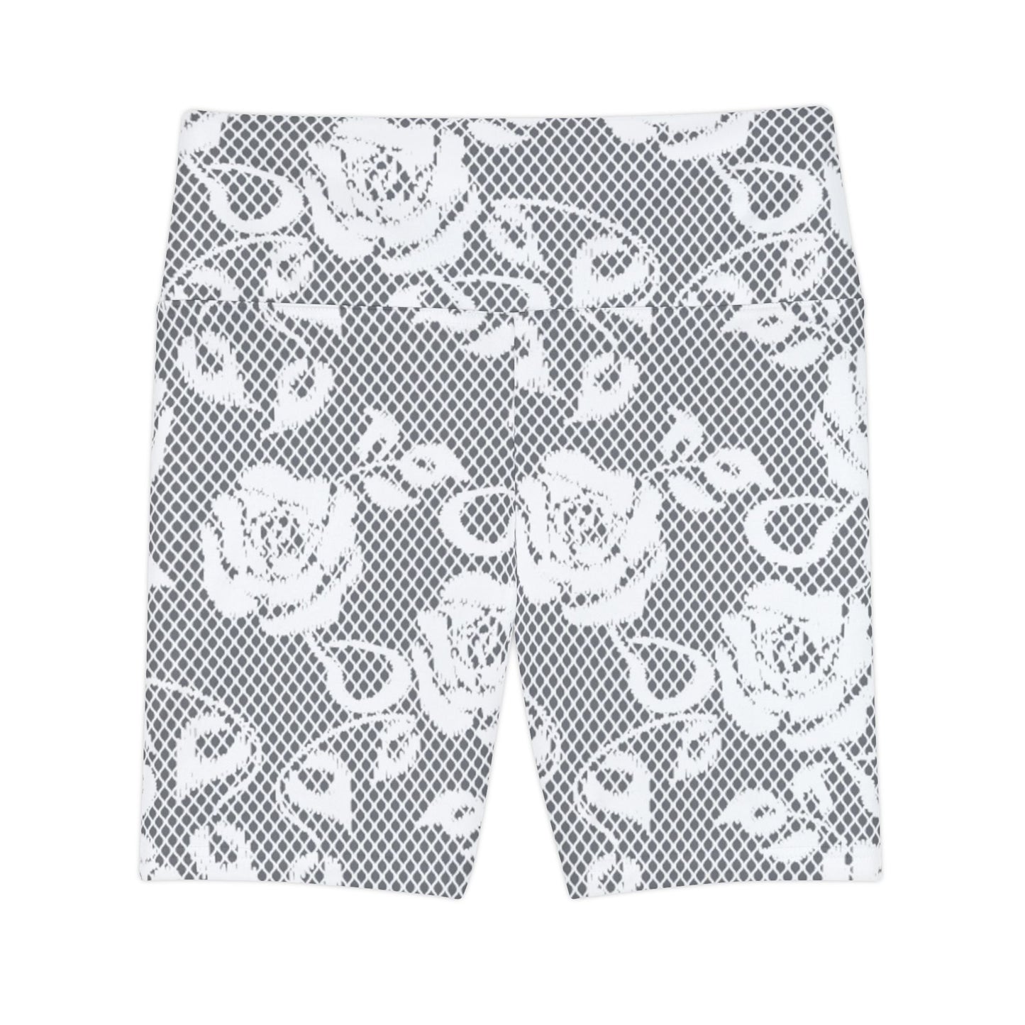 Chantilly Lace Women's Workout Shorts — Lace Biker/Yoga Activewear