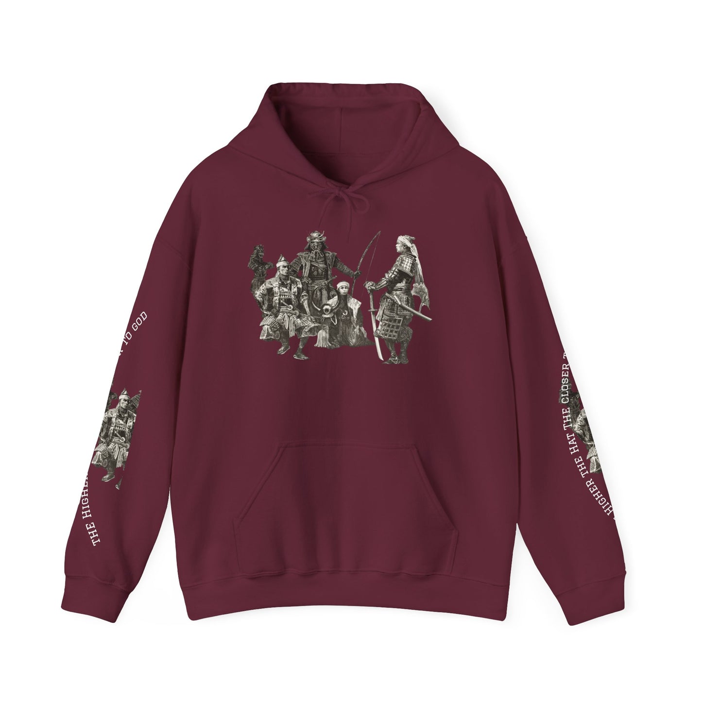 Samurai Warrior Native Hoodie | Tribal Warrior Artwork