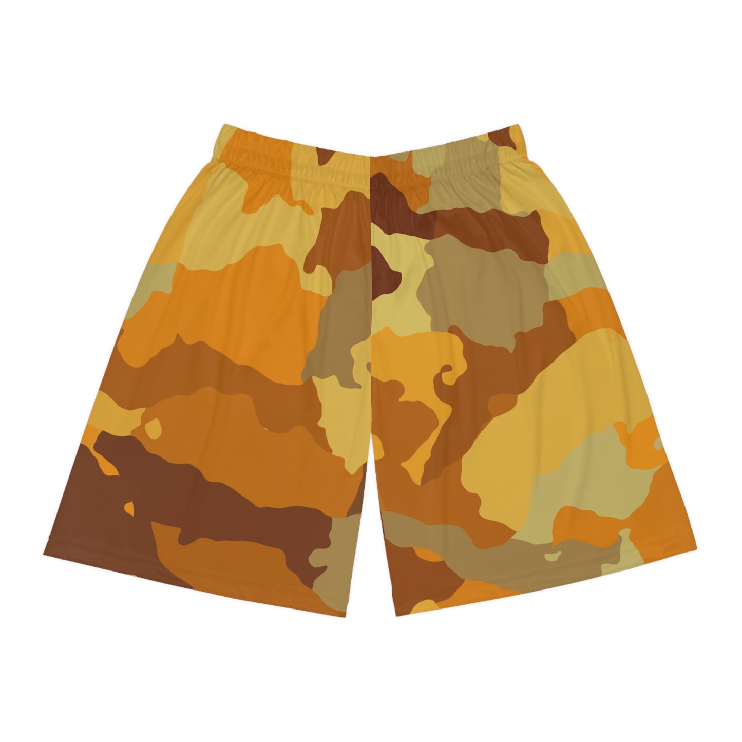 Gold Camo Basketball Shorts | Night Out Gym