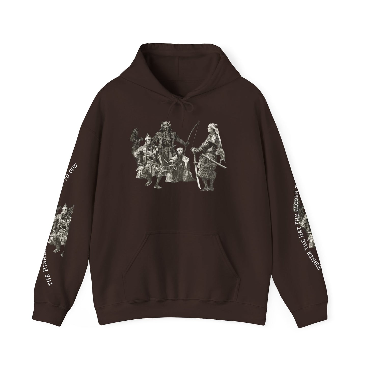 Samurai Warrior Native Hoodie | Tribal Warrior Artwork