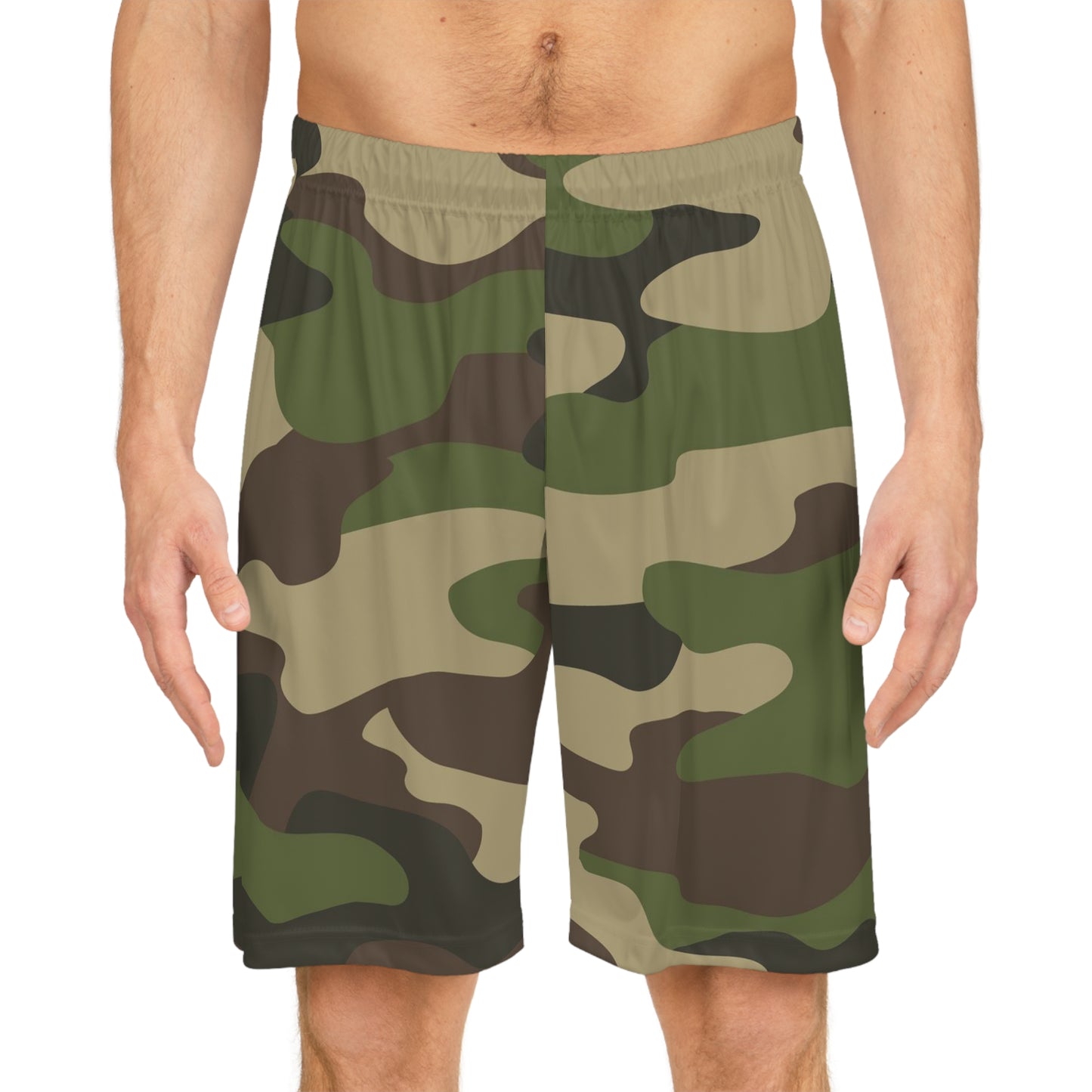 Camo Basketball Shorts  | All-Over Print, Urban Athletic Streetwear