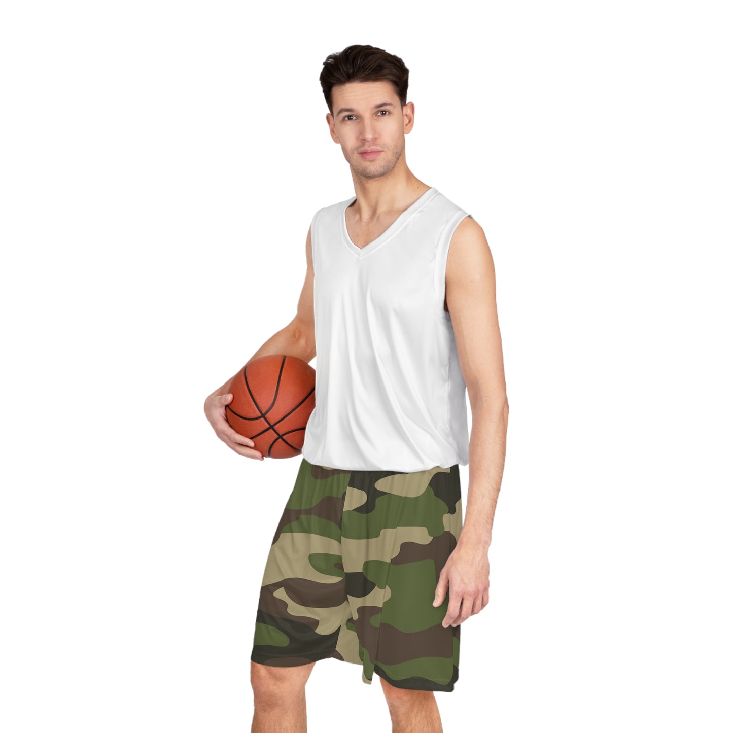 Camo Basketball Shorts  | All-Over Print, Urban Athletic Streetwear