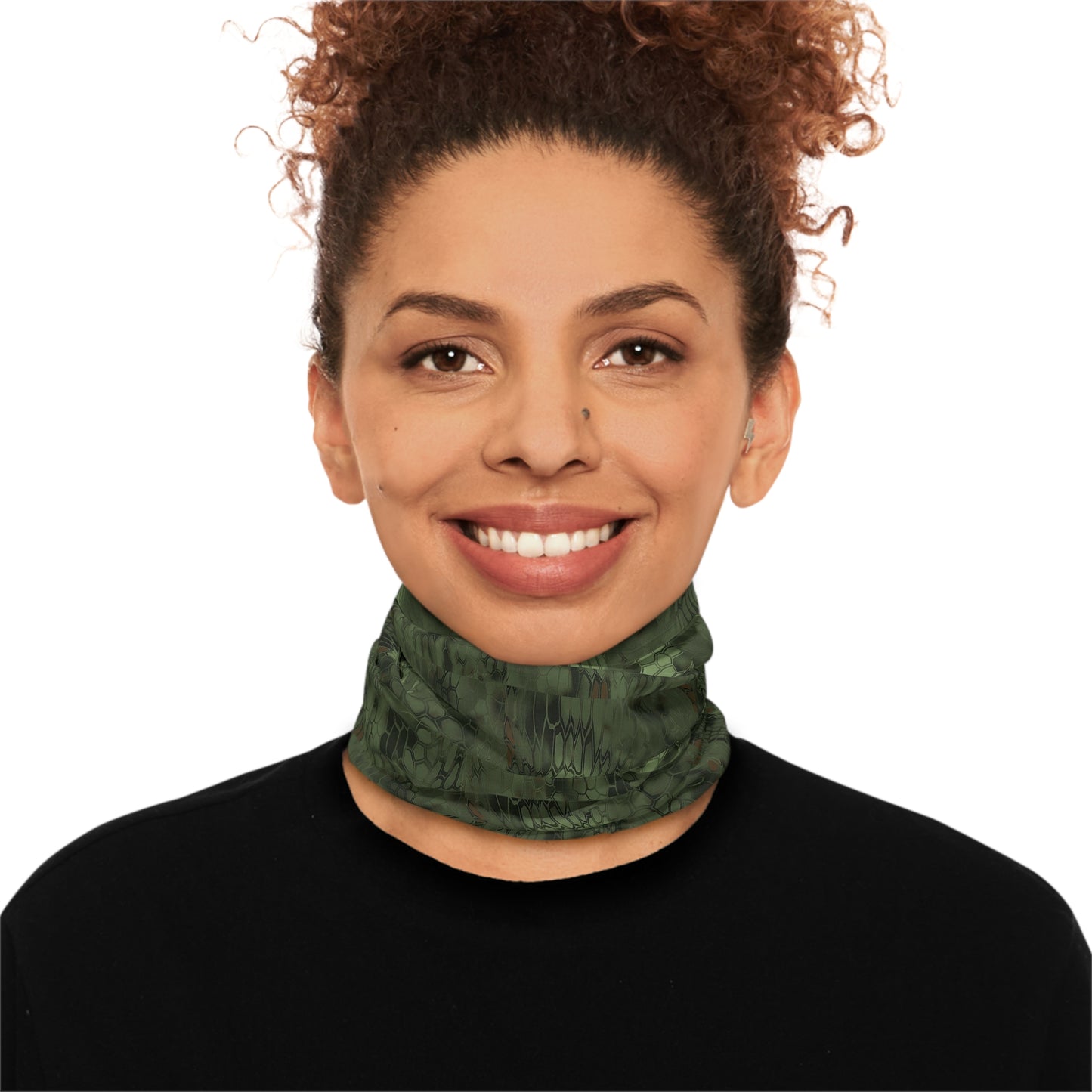 Neck Gaiter With Drawstring — All-Season Face Mask for Skiing, Cold Weather & Everyday Protection