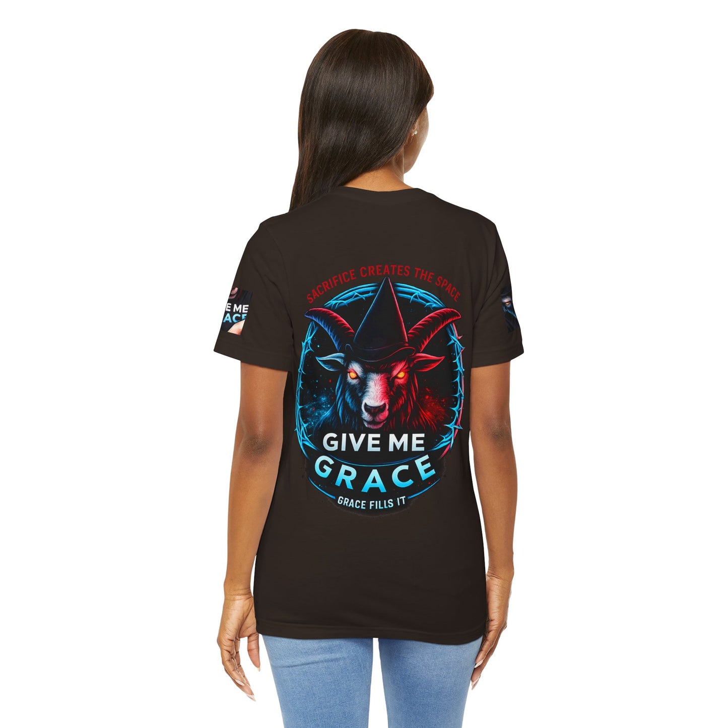 Give Me Grace Goat Collection Tee | Trendy Graphic