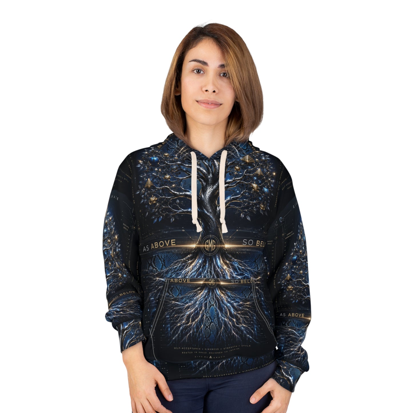 Snakeskin Tree Hoodie | Streetwear, Stylish Graphic Pullover