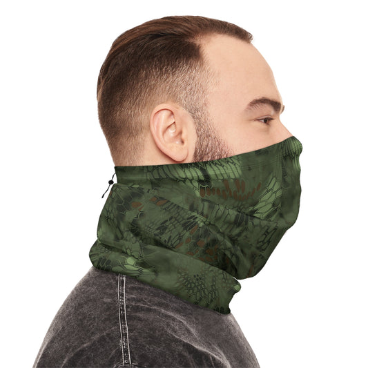 Neck Gaiter With Drawstring — All-Season Face Mask for Skiing, Cold Weather & Everyday Protection