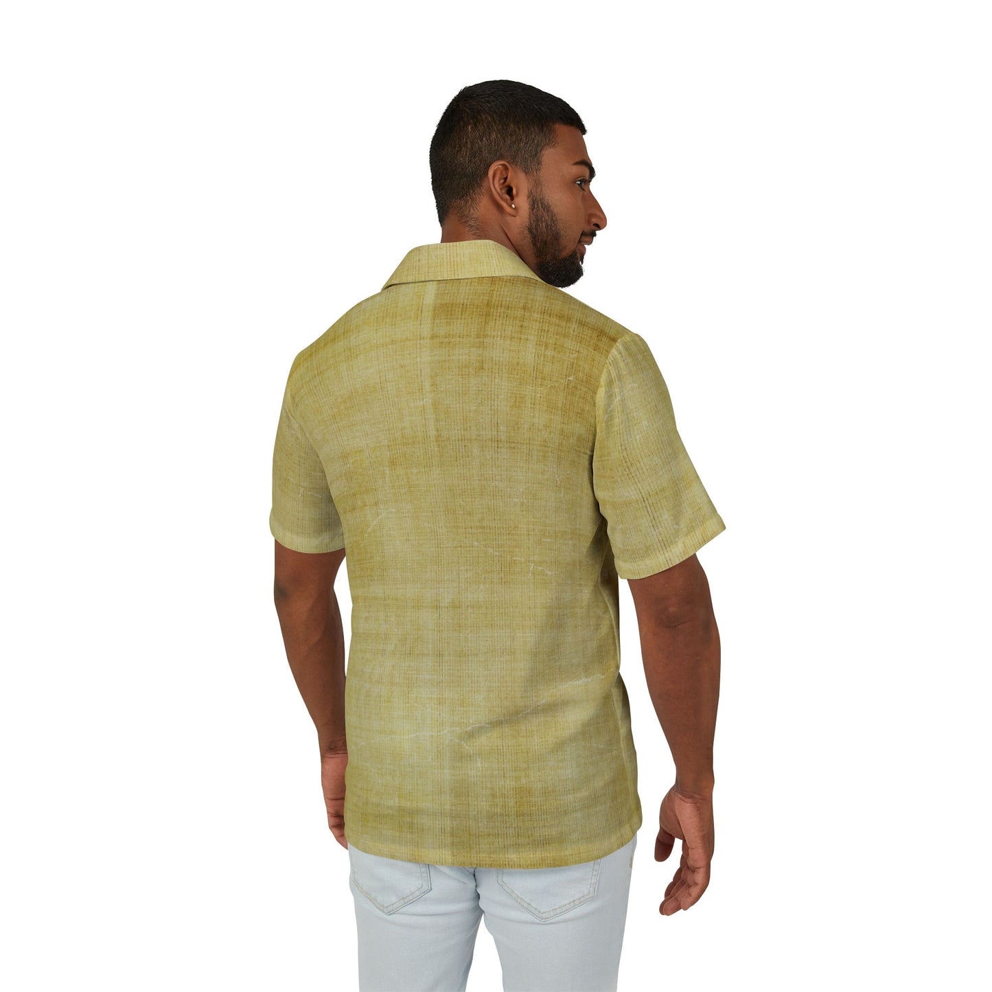 Copy of Solid Gold Polo Shirt | Metallic Gold Polo