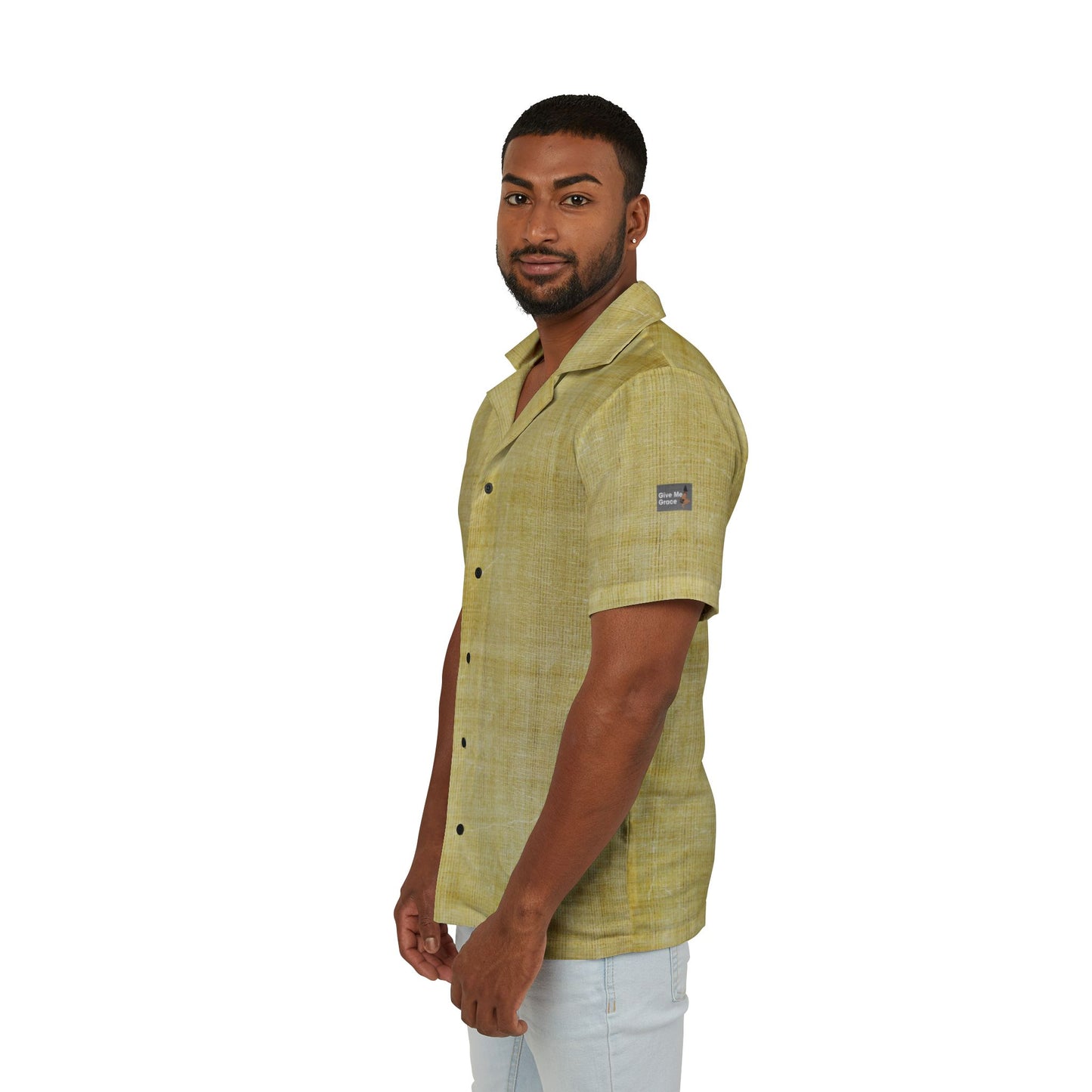 Copy of Solid Gold Polo Shirt | Metallic Gold Polo