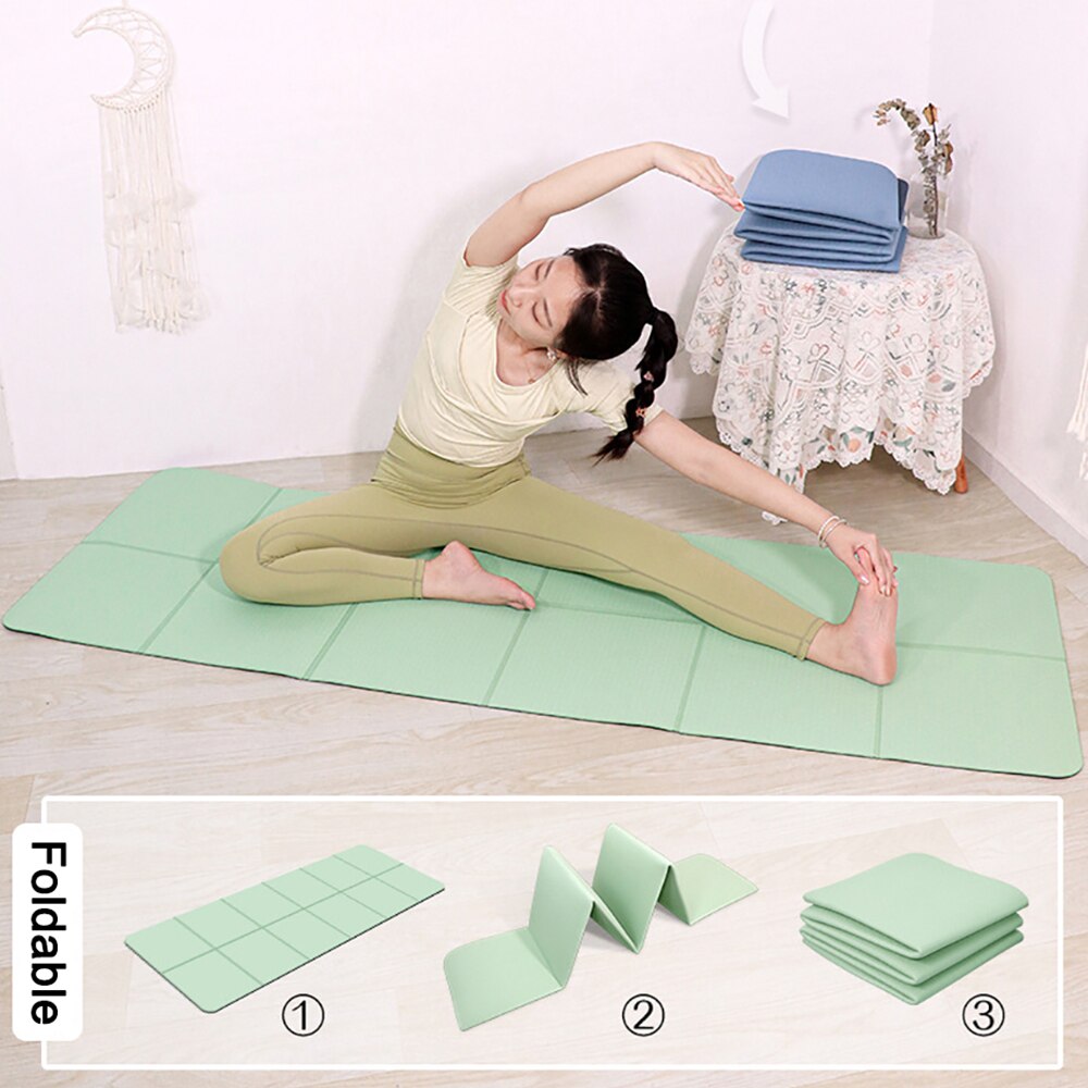 6MM Folding Non-Slip Yoga Mat